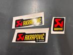 Akrapovic stickers 100% origineel & hittebestendig, Motoren, Accessoires | Stickers, Ophalen of Verzenden, Akrapovic, Akrapovic