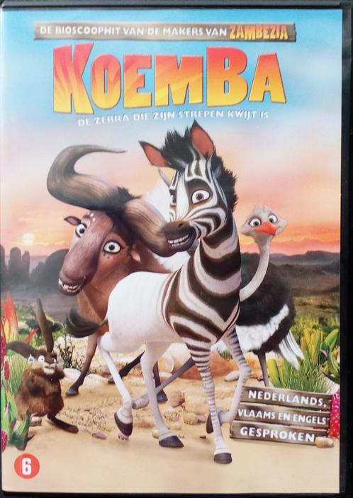 Dvd-Koemba, Cd's en Dvd's, Dvd's | Tekenfilms en Animatie, Zo goed als nieuw, Tekenfilm, Vanaf 6 jaar, Ophalen of Verzenden
