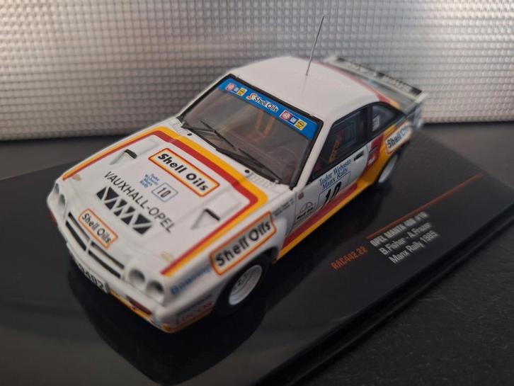 Opel Manta 400 # 10 Manx Rally 1985 Schaal 1:43, Hobby en Vrije tijd, Modelauto's | 1:43, Nieuw, Auto, Overige merken, Ophalen of Verzenden