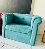 Blauwe kinder fauteuil Xenos, Ophalen