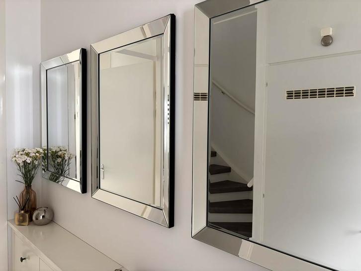 Spiegels - Zo Goed Als Nieuw!, Huis en Inrichting, Woonaccessoires | Spiegels, Zo goed als nieuw, 75 tot 100 cm, Rechthoekig, Ophalen