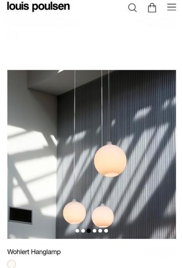 Ophangklaar set 3 Satellite Vilhelm Wohlert Louis Poulsen 2x beschikbaar voor biedingen