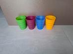 Tupperware bekers, Ophalen of Verzenden, Gebruikt, Beker of Kan