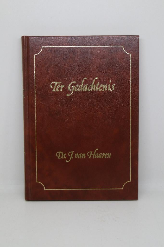 Ter gedachtenis - J. van Haaren, Ophalen of Verzenden, Gelezen
