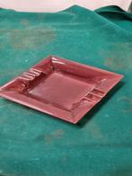 asbak vintage ruit vorm bordeaux rood, Ophalen of Verzenden, 'T Olde Gre-j, Info@toldegrej.nl, Endepoelstraat 20f Didam