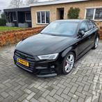 Audi A3 1.5 Tfsi 150pk CoD Ultra S Tronic 2018 Zwart panorma, Auto's, 1498 cc, Leder en Stof, Zwart, 650 kg