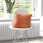 Kussenhoes oranje jaren 70 NIEUW 396, Huis en Inrichting, Woonaccessoires | Kussens, Ophalen of Verzenden, Nieuw, Oranje, Vierkant