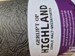 Hertog Jan Grand Prestige Vatgerijpt Highland 2020 Whisky, Ophalen, Zo goed als nieuw, Flesje(s), Hertog Jan