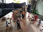 Playmobil kasteelpoort met rode reus 5670, Gebruikt, Ophalen of Verzenden
