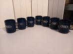 Intermezzo 7 blauwe Mugs, Huis en Inrichting, Keuken | Servies, Ophalen of Verzenden, Zo goed als nieuw, Overige stijlen, Kop(pen) en/of Schotel(s)