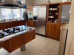 Hoekkeuken met Kookeiland, Huis en Inrichting, Keuken | Complete keukens, Ophalen, Gebruikt, Bruin, Hoekkeuken
