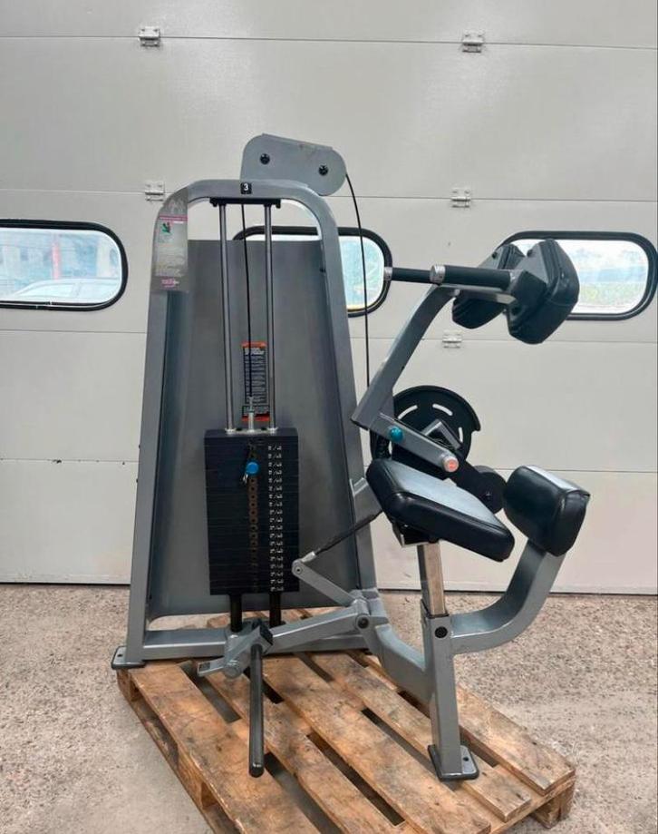 Precor Icarian Line Ab Crunch / Bauchmachine Grey abs, Sport en Fitness, Fitnessmaterialen, Gebruikt, Overige typen, Armen, Benen