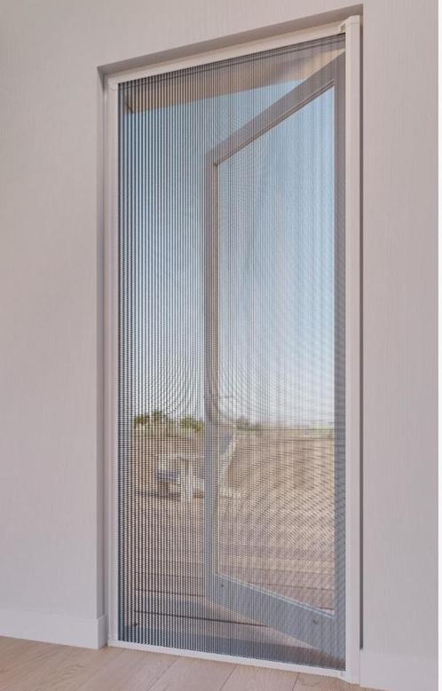 2x Bruynzeel Rolhor Deur Wit 110x235 cm, Doe-het-zelf en Verbouw, Deuren en Horren, Nieuw, Hordeur, 215 cm of meer, 100 tot 120 cm