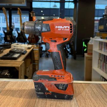 Hilti SF 4-A22 Boor/Schroefmachine | Incl Accu | Met garanti beschikbaar voor biedingen
