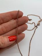 T420 Prachtige zilveren Engelsrufer ketting 60 cm, Sieraden, Tassen en Uiterlijk, Kettingen, Ophalen of Verzenden, X, Zilver, Zilver