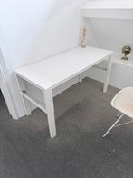 Ikea bureau metalen onderstel met kabelgoten, Ophalen, Gebruikt, Bureau