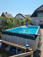 Intex zwembad, 200 tot 400 cm, Gebruikt, Rechthoekig, Ophalen of Verzenden