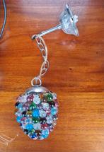 Vintage glazen druiventros hanglamp plafondlamp, Gebruikt, Ophalen of Verzenden, X, X