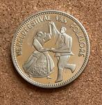 Steden Penning - België  Schoten Wereldfestival van folklore, Postzegels en Munten, Penningen en Medailles, Ophalen of Verzenden