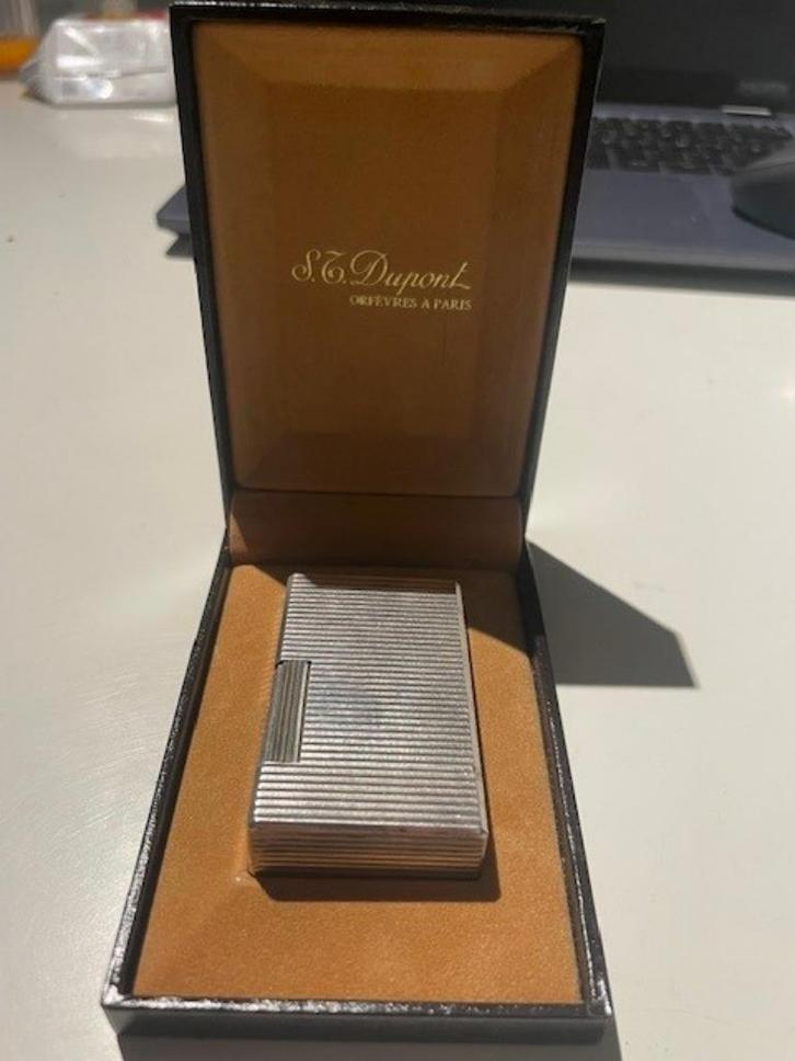 S.T Dupont (1987)in perfecte staat + doosje en garantiekaart, Verzamelen, Rookartikelen, Aanstekers en Luciferdoosjes, Zo goed als nieuw