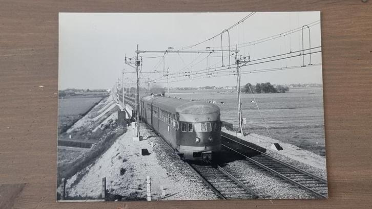 Foto TREIN Nederlandse Spoorwegen DE3 159 Broek op Langendyk, Verzamelen, Spoorwegen en Tramwegen, Gebruikt, Trein, Overige typen