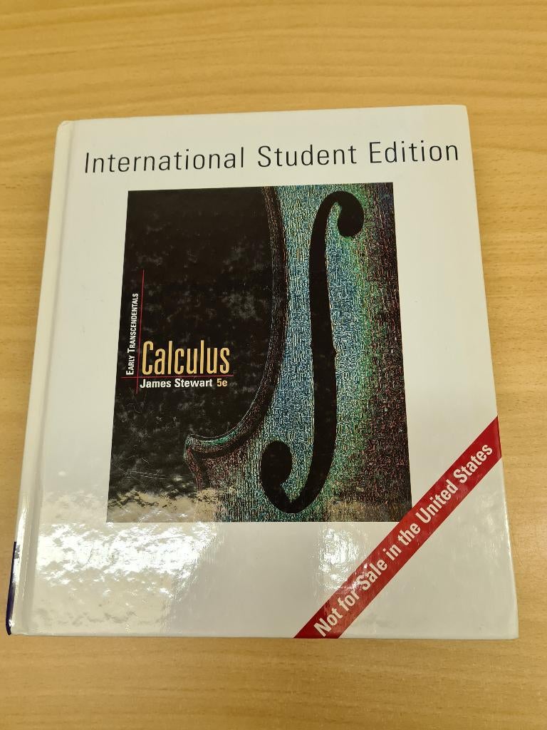 Calculus., Boeken, Ophalen of Verzenden, Beta, Gelezen, WO