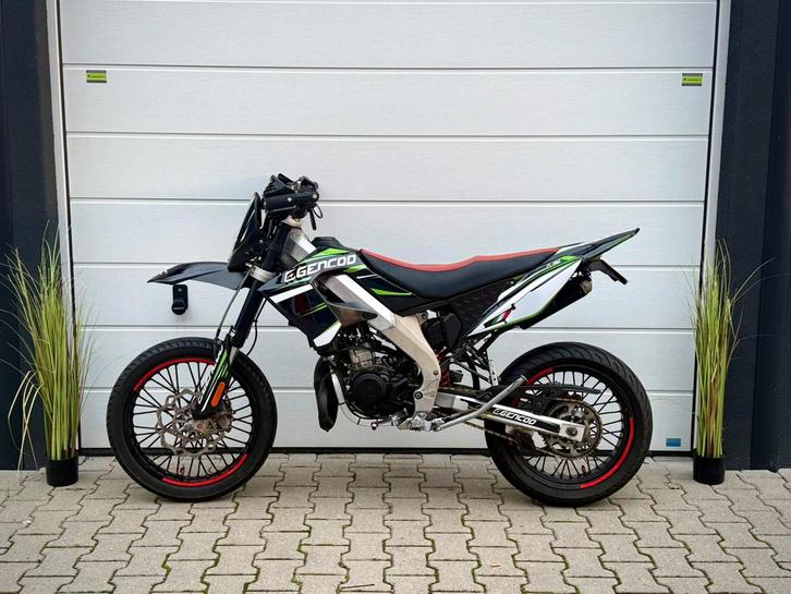 Derbi DRD Pro 50cc (elektrische start, custom), Fietsen en Brommers, Brommers | Derbi, Gebruikt, Maximaal 45 km/u, Ophalen