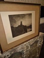 Rembrandt - De Molen - Gravure 1906, Antiek en Kunst, Kunst | Etsen en Gravures, Ophalen of Verzenden