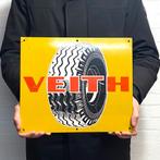 Vintage reclamebord voor Veith banden., Verzamelen, Merken en Reclamevoorwerpen, Reclamebord, Gebruikt, Ophalen of Verzenden