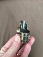Miniatuur metalen kolengoot goudkleurig, Ophalen of Verzenden, Gebruikt