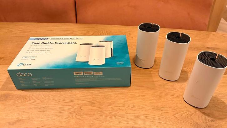 TP-Link Deco M4 Mesh WiFi Systeem, Computers en Software, Routers en Modems, Zo goed als nieuw, Router, Ophalen of Verzenden