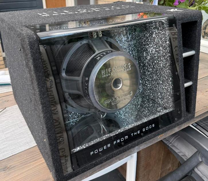Hifonics MXZ12BP 12” zware subwoofer, Auto diversen, Autospeakers, Zo goed als nieuw, Ophalen