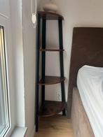 Hoekkast bruin, Huis en Inrichting, Kasten | Stellingkasten, Ophalen, Zo goed als nieuw