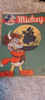 Oude Mickey Mouse Strip - 1959, Ophalen, Mickey Mouse, Gebruikt, Papier, Kaart of Schrift