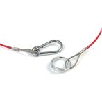 Breekkabel + karabijnhaak kwaliteit uitvoering vanaf E 5,75, NB, Nieuw, Ophalen of Verzenden, NB