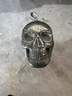 Lapis lazuli Rozenkwarts schedel hanger cabochon uniek SALE, Blauw, Nieuw, Ophalen of Verzenden, Met edelsteen