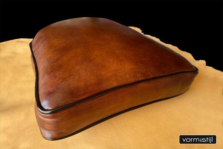 Herstoffering leren kussens (oa. Chesterfield), Huis en Inrichting, Fauteuils, Nieuw, Leer, Minder dan 75 cm, Ophalen of Verzenden