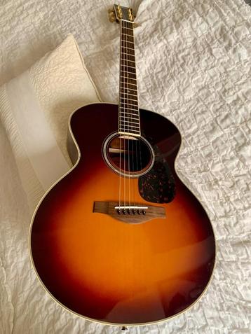 Yamaha LJ6 ARE Sunburst staalsnaar als nieuw met element, Muziek en Instrumenten, Ophalen of Verzenden, Zo goed als nieuw, Western- of Steelstringgitaar