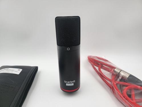 Scarlett Studio CM25 MK3 Microfoon + Kabel + Tasje | Nette S, Muziek en Instrumenten, Microfoons, Zo goed als nieuw, Studiomicrofoon