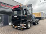 Scania R144-530 V8 BG6X2NA Full air manual gearbox boogie Fu, Euro 2, Scania, 529 pk, Zwart