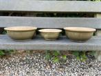 Set van 3 NIEUWE plantenbakken, Tuin en Terras, Bloembakken en Plantenbakken, Ophalen, Nieuw, Rond, Kunststof