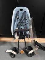 Blauw fietsstoeltje voor voorop. Yepp, Fietsen en Brommers, Fietsaccessoires | Fietsstoeltjes, Ophalen of Verzenden, Zo goed als nieuw