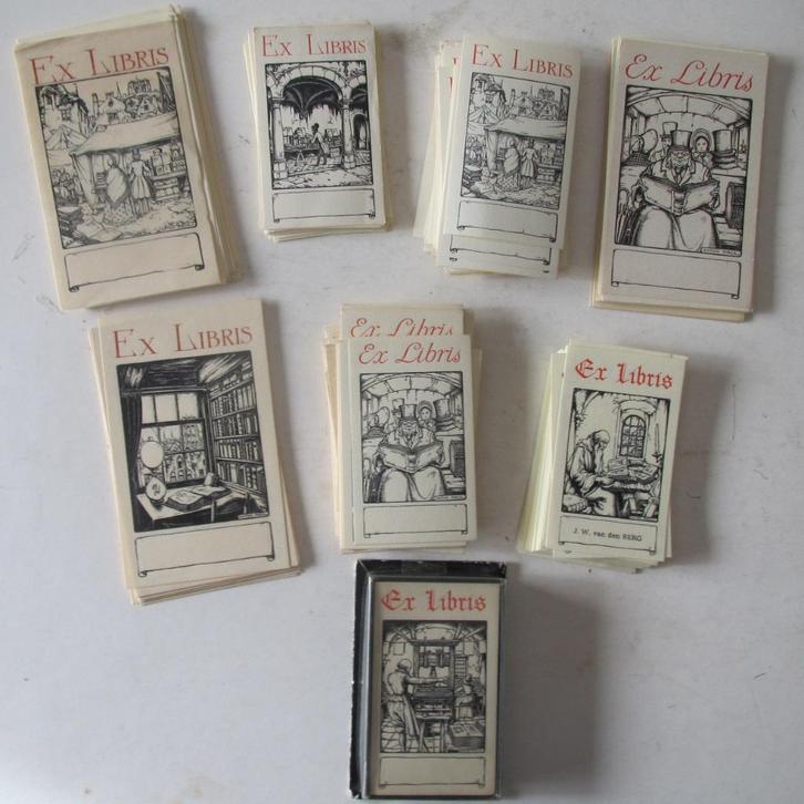 Anton Pieck  ( boek Ex Libris), Antiek en Kunst, Kunst | Etsen en Gravures, Verzenden