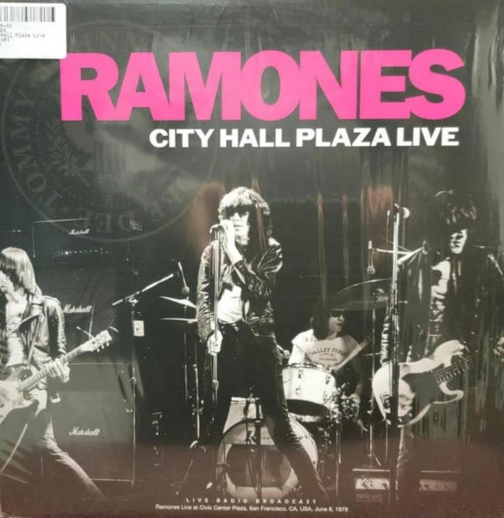 Ramones – City Hall Plaza Live | LP, Cd's en Dvd's, Vinyl | Rock, Nieuw in verpakking, Alternative, 12 inch, Ophalen of Verzenden