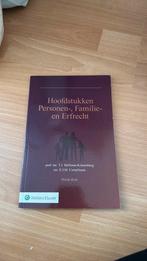 Hoofdstukken personen-, familie- en erfrecht, Sociale wetenschap, Ophalen of Verzenden, Zo goed als nieuw, E.J.M. Cornelissen; T.J. Mellema-Kranenburg