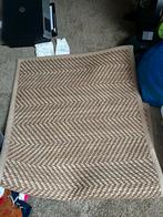 IKEA Hellested Vloerkleed - 80x150 cm, Huis en Inrichting, Ophalen, 100 tot 150 cm, Beige, 50 tot 100 cm