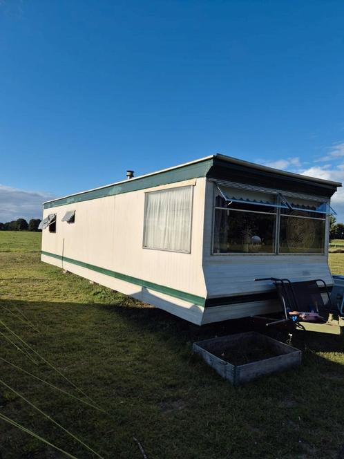 Te koop: stacaravan 4 persoons, Caravans en Kamperen, Stacaravans, Ophalen