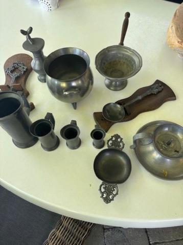 Tin Collectie   beschikbaar voor biedingen
