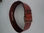 Riemen echt leder., Ophalen of Verzenden, Zo goed als nieuw, Overige kleuren, Echt leder