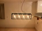 Moderne Hanglamp met Vier Lampen, Ophalen, Zo goed als nieuw, Metaal, 75 cm of meer